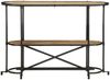 Konsolentisch, Beistelltisch, Konsole 110x42x76 cm Raues Mangoholz Bild 4