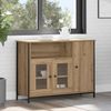 vidaXL Sideboard Artisan-Eiche 100 x 35 x 75 cm 869092 Bild 1