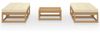 vidaXL 5-tlg. Garten-Lounge-Set mit Kissen Kiefer Massivholz 3076292 Bild 2