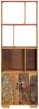 vidaXL Bücherregal 60x35x180 cm Altholz Massiv 247480 Bild 2