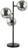 HOME DELUXE Tischlampe aus Glas VIOLA - Rauchgrau Bild 2