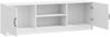 vidaXL TV-Schränk Hochglanz Weiß 150 x 31 x 47 cm Holzwerkstoff 895839 Bild 3