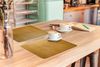 MuchoWow Platzset Gold - Luxus - Abstrakt, (6-St), Platzsets, Tischset, Abwaschbar, Tischsets, Platzdeckchen Bild 3