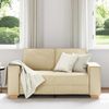 vidaXL 2-Sitzer Sofa Creme 160x78x84 cm Stoff 4104977 Bild 3