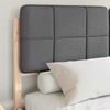 vidaXL Bettgestell mit gepolstertem Kopfteil Dunkelgrau 140 x 200 cm 3398195 Bild 3