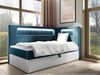 Boxspringbett 'Gladino Junior 3' blau 80x200 cm Rechts Bild 2