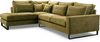 AX LIVING Olivgrün Ecksofa grün Castellio Wohnlandschaft L Form 314 L Bild 3