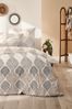 Primera Edelflanell Bettwäsche 155x220 Orient Fächer beige natur grau 174150-77 Bild 2