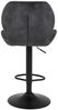 Barhocker Laatzen / Laila H, Stoff, Anthrazit, 42 x 96 x 51 cm Bild 5