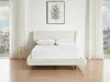 Vente-unique - ISYDE Bett Stoff Beige - B 220 cm x H 99 cm x L 182 cm Bild 2