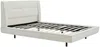Vente-unique - ISYDE Bett Stoff Beige - B 220 cm x H 99 cm x L 182 cm Bild 3