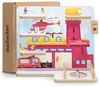 stadtecken Kinderregal mit schmalen Boden - geeignet für die Toniebox und Tonies, Bunte, verspielte Aufbewahrung für 35 Figuren, ideal fürs Kinderzimmer Bild 2