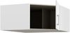 Forte ECONOBOX Schrankaufsatz 90, 1-türiger Drehtürenschrankaufsatz für Eckschrank, Holzwerkstoff, Weiß, 89,5 cm breit, 38,1 cm hoch, 89,4 cm tief Bild 5
