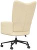 vidaXL Relaxsessel Cremeweiß Samt [328181] Bild 5