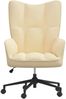 vidaXL Relaxsessel Cremeweiß Samt [328181] Bild 3