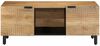 vidaXL Couchtisch Braun 100x54x40 cm Massivholz Mango 4017732 Bild 3