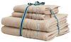 GANT Handtuch/Duschtuch-Set, 4-teilig - PREMIUM TOWEL, Frottee, 50x70 und 70x140 Sand Set Bild 2