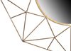 Retro Spiegel DIAM 80cm gold-messing Eisen Handarbeit Bild 3