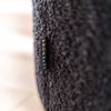 Bronx71 Bouclé Hocker Nora rund schwarz Bild 4