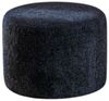 Bronx71 Bouclé Hocker Nora rund schwarz Bild 5