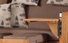 Strandkorb Komplettset: Ammersee Grande XL Teak Bullauge - PE grau - Modell 540 Bild 3
