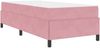 vidaXL Bettrahmen mit Matratze Rosa 90 x 200 cm Stoff 3399041 Bild 4
