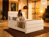 Best for Home Boxspringbett Trinity K-1 LUX – Modern Boxspringbett mit Stauraum & Komfort (Boxspringbett-Set, 1-St, Komplettes Boxspringbett-Set inklusive Matratze und Topper), Ergonomischer Schlafkomfort, großer Stauraum Bild 3