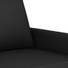 vidaXL 3-tlg. Sofagarnitur mit Kissen Schwarz Samt 3201531 Bild 5