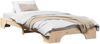 vidaXL Bettrahmen Natur 80 x 200 cm Massives Kiefernholz 872881 Bild 2