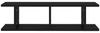 vidaXL Wandregale 2 Stk. Schwarz 75x18x20 cm Holzwerkstoff 807188 Bild 5