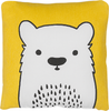 Kissen 2er Set Für Kinder WARANASI Baumwolle 45 x 45 cm Gelb Bild 4