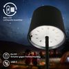 Briloner Leuchten Tischleuchte LED Tischlampe kabellos akku dimmbar In-/Outdoor Wohnzimmer, Doppelpack, LED fest integriert, 3.000K - Warmweiß, mit Akku, In-/Outdoor, USB-C, warmweiß, IP44, weiß, 35 cm Bild 4