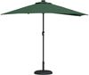 vidaXL Garten-Sonnenschirm Grün 294 x 150 x 224 cm Polyester und Stahl 42003268 Bild 3