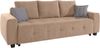 COLLECTION AB Schlafsofa Bella, B: 241 cm, Liegefl. 142x194 cm, Bettfunktion, Bettkasten & 2 Zierkissen, Federkern Bild 2