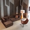 Drehsessel Maudi - Chenille-Stoff Braun Bild 2