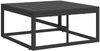 vidaXL Gartensofa-set 4 pcs Schwarz Metall 3378841 Bild 4