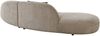 Sofa >Venice< in Beige, Stoff - 90x72x318cm (BxHxT) Bild 4