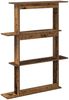 vidaXL Wandregal Altholz 100 x 20 x 126 cm Holzwerkstoff 8012066 Bild 5