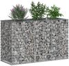 vidaXL Gabionen Hochbeet Silber 42033328 Bild 3