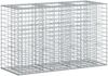 vidaXL Gabionen Hochbeet Silber 42033328 Bild 2