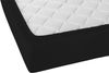 biberna Feinbiber-Spannbetttuch 0002744, schwarz, 1x 180x200 cm - 200x200 cm Bild 2