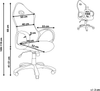 Bürostuhl schwarz-weiß Wippfunktion iCHAIR Bild 2