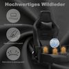Devoko Gaming-Stuhl Luxuriöser Wildlederimitat,Ergonomisch & Großzügigem Sitz,Bürostuhl, Verstellbare Rückenlehne 90°–135°,3D-verstellbare Armlehnen Bild 2