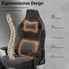 Devoko Gaming-Stuhl Luxuriöser Wildlederimitat,Ergonomisch & Großzügigem Sitz,Bürostuhl, Verstellbare Rückenlehne 90°–135°,3D-verstellbare Armlehnen Bild 3