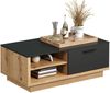 Couchtisch Synnax in grau und Eiche Evoke 110 cm Bild 2