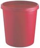 Helit Papierkorb rund 18l rot Bild 2