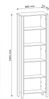 AX LIVING Bücherregal Eiche Iseonia R1 – 66 cm breit, Eiche Wotan Bild 2