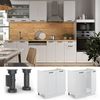 Spülenunterschrank Fame-Line Weiß Landhaus 80 cm , AP Marmor Vicco Bild 2