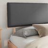 vidaXL Bettgestell mit gepolstertem Kopfteil Dunkelgrau 180 x 200 cm 3398070 Bild 3
