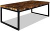 Couchtisch, Sofatisch Teak Harz 110x60x40 cm Bild 3